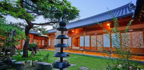 Zahrada ubytování Hanok Gotaek Goeul