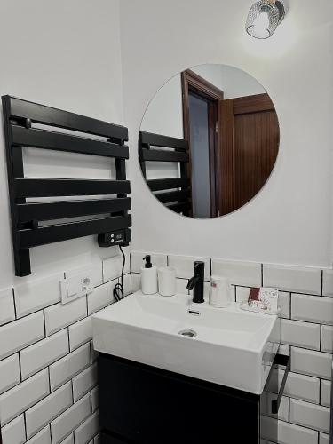 Ένα μπάνιο στο Apartamentos Val de Comillas