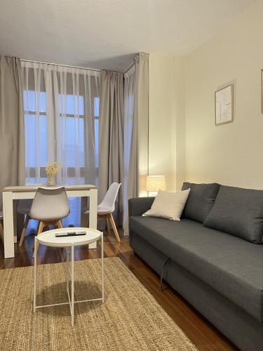 Χώρος καθιστικού στο Apartamentos Val de Comillas