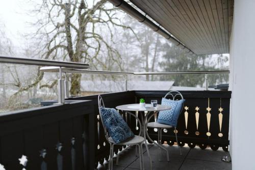 Balkón nebo terasa v ubytování Velden24 - create your own stay