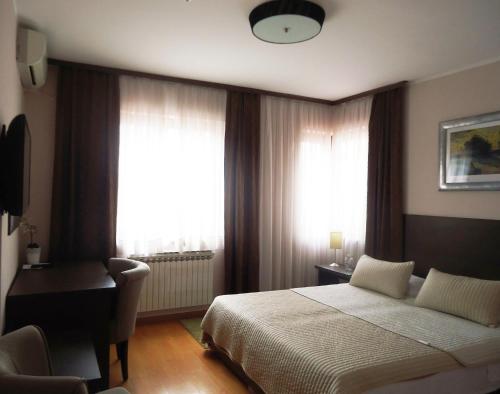 Hotel Divanにあるベッド