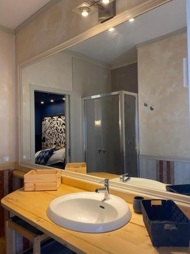 Koupelna v ubytování Blue Suite