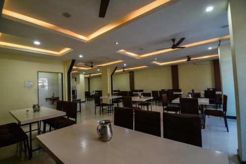 Un lugar para sentarse en Shree Ram Hotel