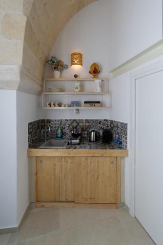 Η κουζίνα ή μικρή κουζίνα στο Casa Vacanze Ranieri