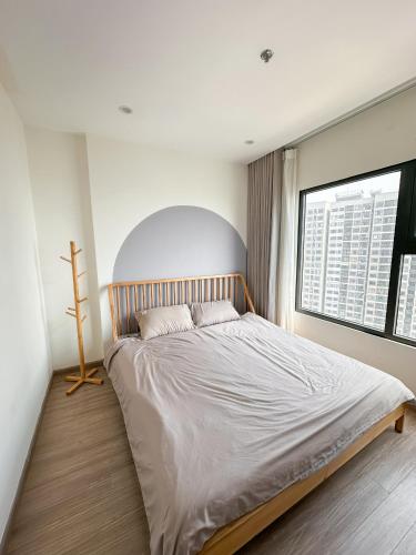 Katil atau katil-katil dalam bilik di CalmCottage
