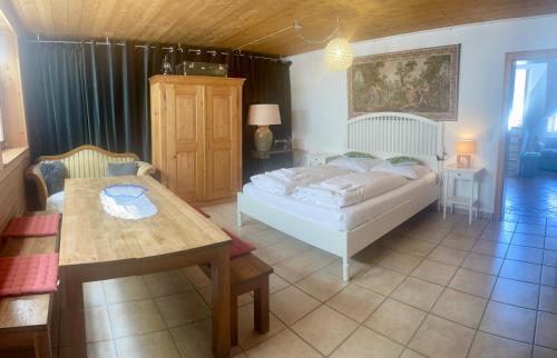 Villa Edyta Ellmauにあるベッド