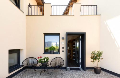 Μπαλκόνι ή βεράντα στο Weingut Gasshof