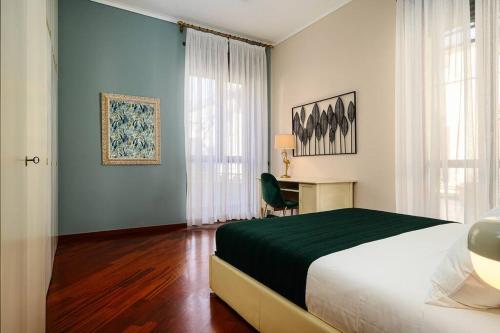 Voodi või voodid majutusasutuse Classbnb - Due appartamenti a 400 metri dal Duomo toas