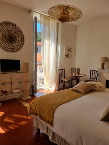 Postel nebo postele na pokoji v ubytování Appartement CLADA/ Côté Lac