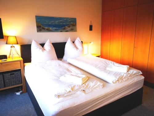 Ένα ή περισσότερα κρεβάτια σε δωμάτιο στο Apartment in Bad Grund (Harz)