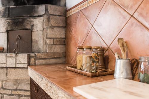 Dapur atau dapur kecil di GuestReady - Sunset Pool House