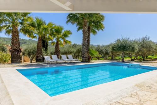 Πισίνα στο ή κοντά στο The Olive Grove Villas with large swimming pool