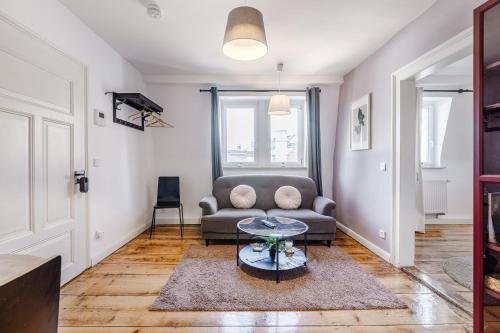 Χώρος καθιστικού στο Old Town Center Apartments