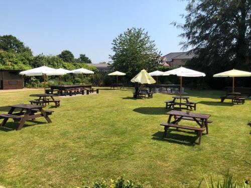 A garden outside BJDS (dereham) ltd t/a kings head hotel