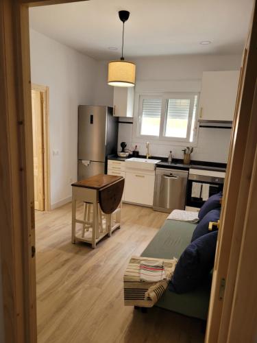 Η κουζίνα ή μικρή κουζίνα στο Apartamento con WiFi y aparcamiento privado
