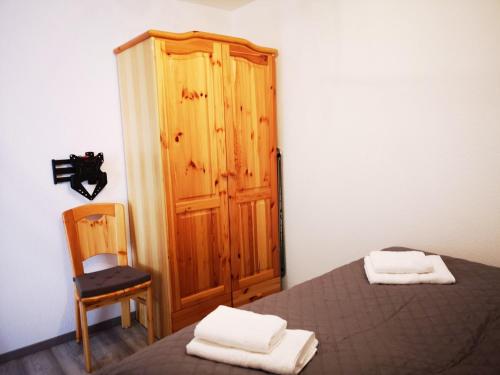 Postel nebo postele na pokoji v ubytování Urlaubsdomizil in Bad Grund - Harz