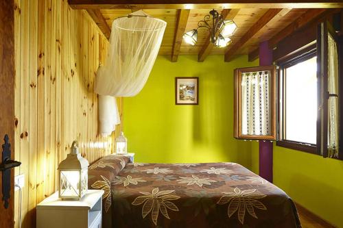 Кровать или кровати в номере Agroturismo Kasa Barri