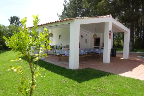 Zahrada ubytování Quinta da Alentegria - 4 cottages met lounge en verwarmd zwembad van april tot eind september!