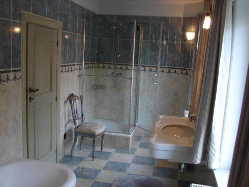 Ванная комната в Holiday Home De Colve