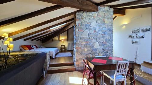 Ένα ή περισσότερα κρεβάτια σε δωμάτιο στο Tenuta Costa dei platani, casa dei platani