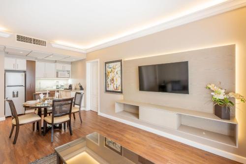 Телевизор и/или развлекательный центр в Grand Polanco Residencial