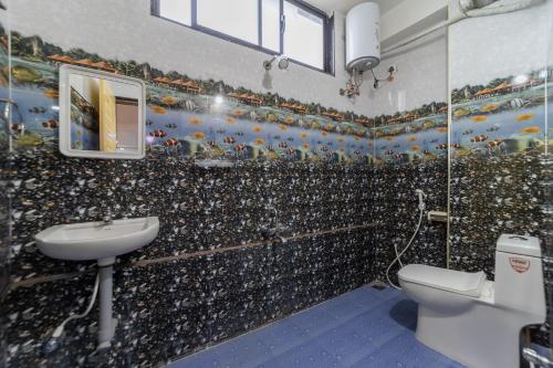 Phòng tắm tại ELF GUESTHOUSE