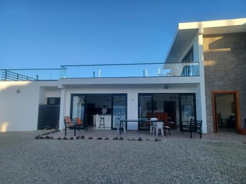 Balkón nebo terasa v ubytování VILLA ALIMAR