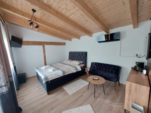 Postel nebo postele na pokoji v ubytování Casa Kaf