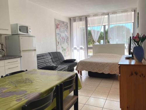 Studio confortable avec balcon, proche parc, WIFI, 34540 Balaruc-les-Bains - FR-1-553-24