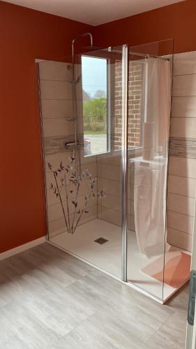 Koupelna v ubytování Le Titus