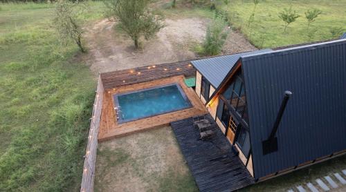 Πισίνα στο ή κοντά στο Pentalow Cabin