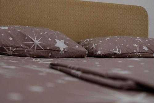 Postel nebo postele na pokoji v ubytování Vila apartment Astorija 2