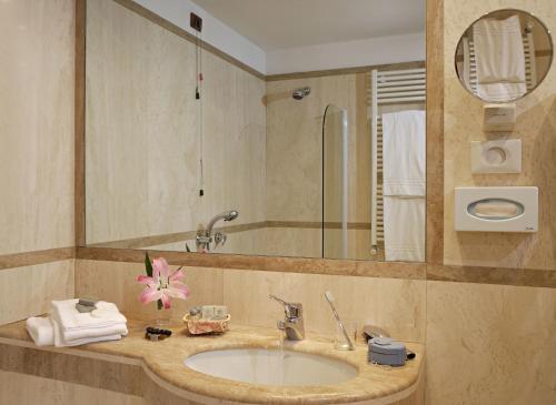 Koupelna v ubytování Hotel Kette