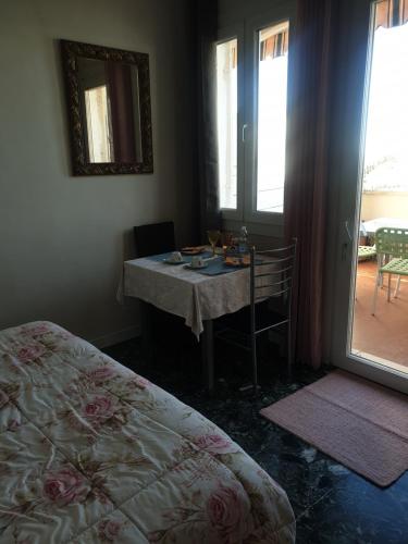 Ένα ή περισσότερα κρεβάτια σε δωμάτιο στο Casa Sulla Laguna
