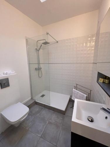 Kúpeľňa v ubytovaní Appartement T2 Vieux Port d'Ajaccio