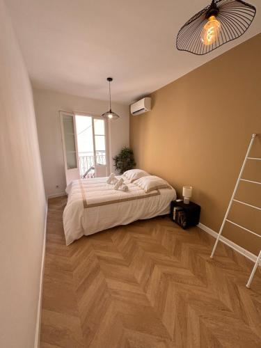 Posteľ alebo postele v izbe v ubytovaní Appartement T2 Vieux Port d'Ajaccio