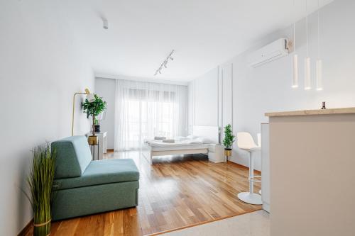 Posezení v ubytování Przno Apartments by In Property