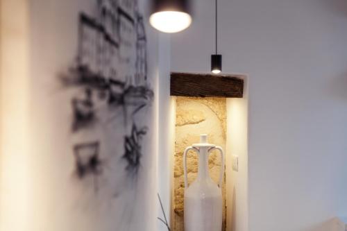 A bathroom at Palazzo Fiscaiolo