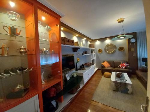 Кухня или мини-кухня в Diego's Vintage Apartment
