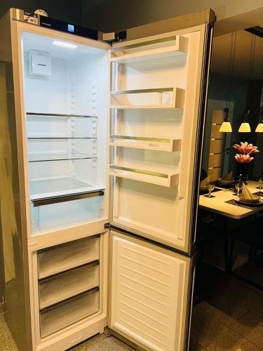 Dapur atau dapur kecil di Ferienwohnung Sandra