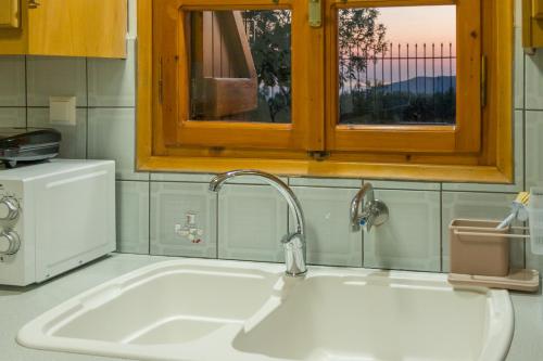 Η κουζίνα ή μικρή κουζίνα στο Casa Terra Mani