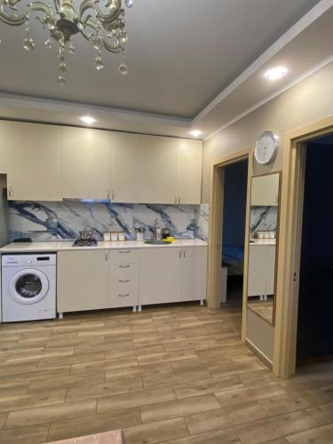 Kuchyň nebo kuchyňský kout v ubytování sweet flat