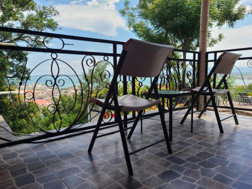 Balcon ou terrasse dans l'établissement Habitation Des Lauriers