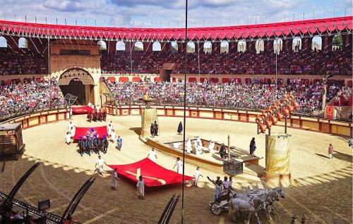 a large arena with a large crowd of people at Nice Apartment In Les Sables-D'olonne in Les Sables-dʼOlonne