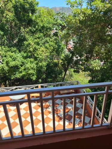 Balcon ou terrasse dans l'établissement Habitation Des Lauriers