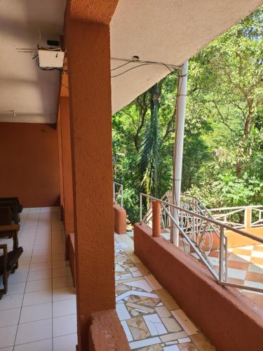 Balcon ou terrasse dans l'établissement Habitation Des Lauriers