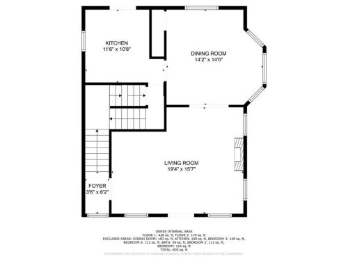 a floor plan of the proposed extension to a house at Beautiful Renovated 4 Bedroom. Walk to Niagara Falls. in Niagara Falls