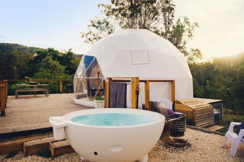 Fotografie z fotogalerie ubytování Nature Domes v destinaci Comboyne