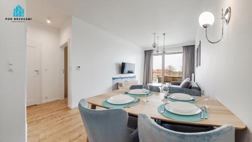 Posezení v ubytování Pod Brzozami Apartamenty Gea Eco