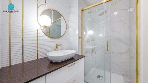 Koupelna v ubytování Pod Brzozami Apartamenty Gea Eco